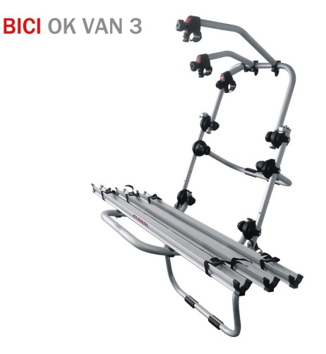 Portabici 3 bici posteriore da portellone BICI OK 3 VAN
