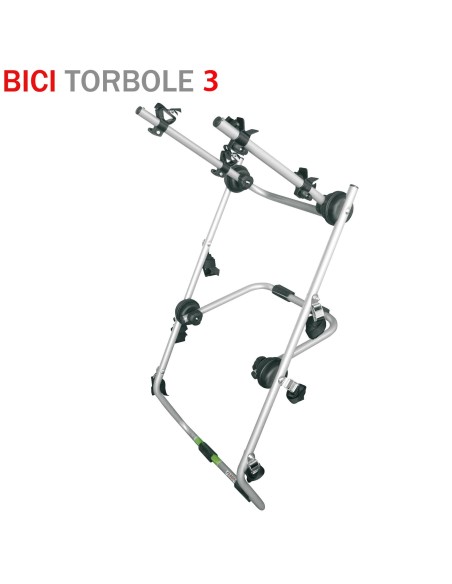 Portabici 3 bici posteriore in acciaio da portellone TORBOLE 3