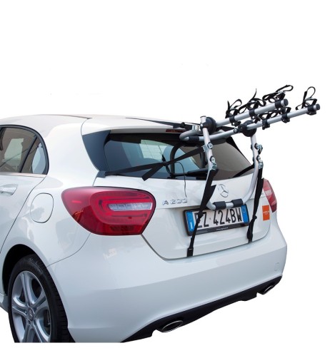 Portabici 3 bici posteriore in acciaio verniciato da portellone TORBOLINO