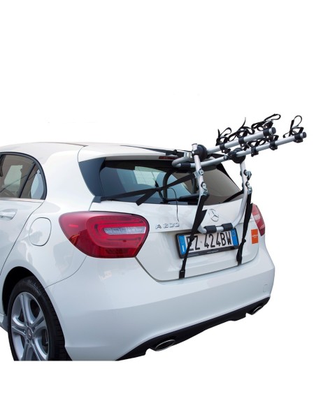 Portabici 3 bici posteriore in acciaio verniciato da portellone TORBOLINO