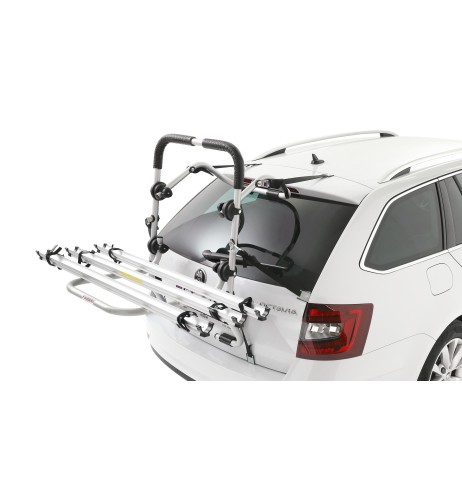 Portabici 3 bici posteriore in alluminio anodizzato da portellone MODULAR