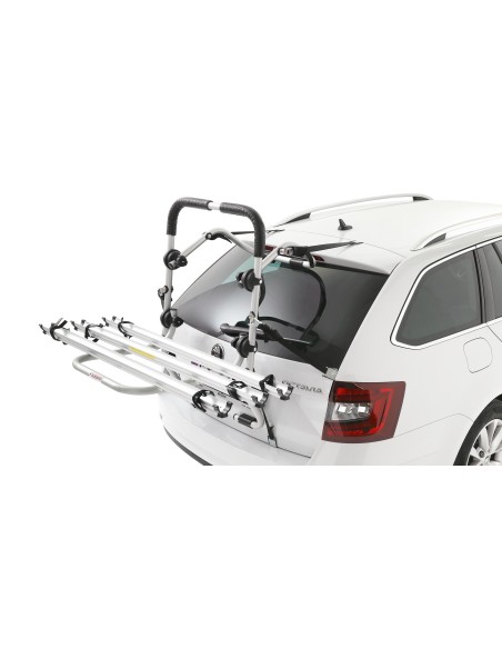 Portabici 3 bici posteriore in alluminio anodizzato da portellone MODULAR