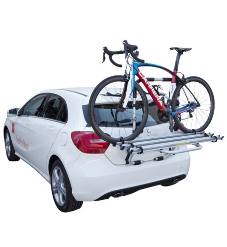 Portabici 3 bici posteriore in alluminio anodizzato da portellone MODULAR