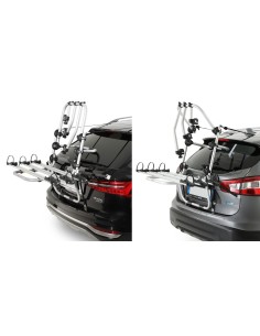 Portabici 3 bici posteriore in alluminio da portellone per MTB 2