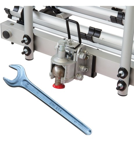 Portabici classic 3 bici posteriore in alluminio per gancio traino Free bik