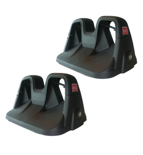 Portasci carving 2 paia magnetico universale con chiave