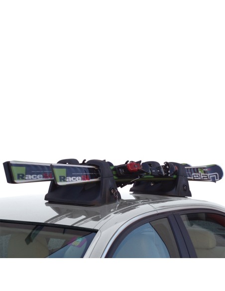 Portasci carving 2 paia magnetico universale con chiave