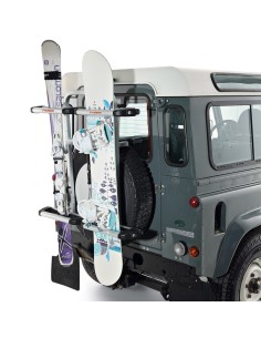 Portasci per fuoristrada e jeep, universale, fissaggio a ruota di scorta 6950258