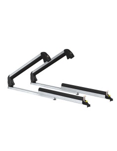 Portasci snowboard alluminio 4 paia sci o 2 snow Aluski Board scorrevol 2