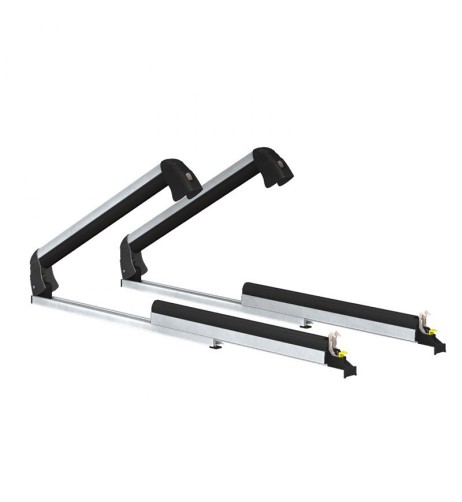Portasci snowboard alluminio 4 paia sci o 2 snow Aluski Board scorrevol
