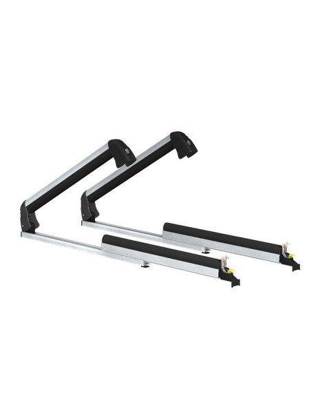 Portasci snowboard alluminio 4 paia sci o 2 snow Aluski Board scorrevol