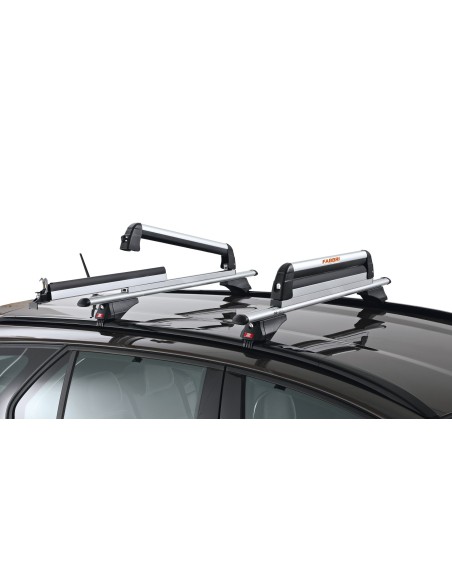 Portasci snowboard alluminio 4 paia sci o 2 snow Aluski Board scorrevol