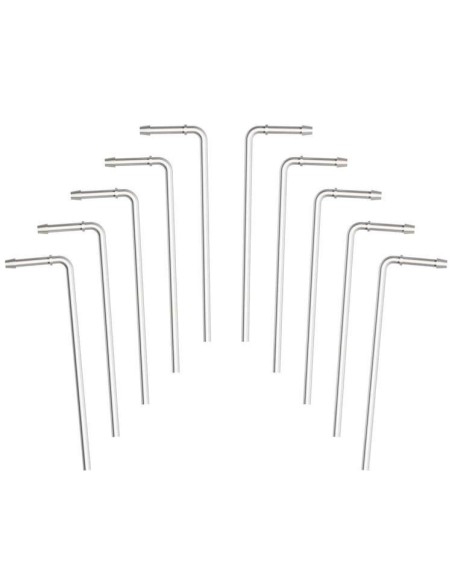 Set ganci fissaggio silenziatore Magnaflow 10 90 gradi 10152