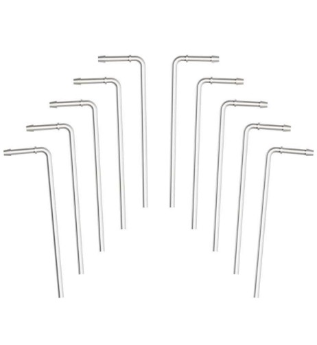 Set ganci fissaggio silenziatore Magnaflow 10 90 gradi 10153