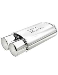 Silenziatore 5x8 scarico doppio 14807 Magnaflow Audi omologato