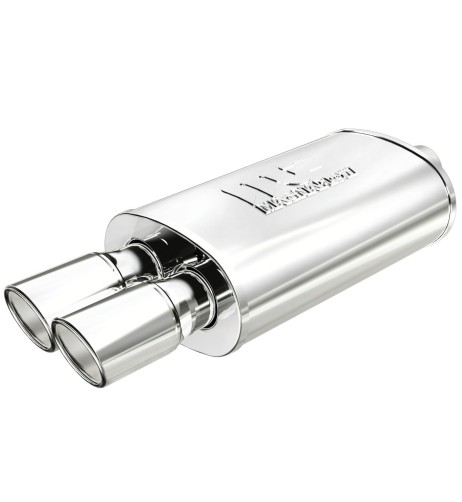 Silenziatore 5x8 scarico doppio 14862 Magnaflow Daewoo omologato