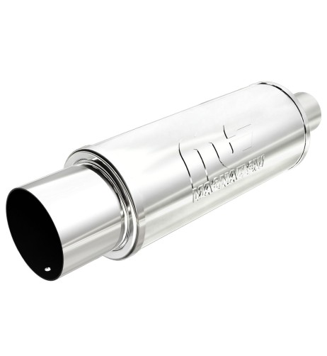 Silenziatore tondo scarico singolo 14857 Magnaflow Peugeot omologato
