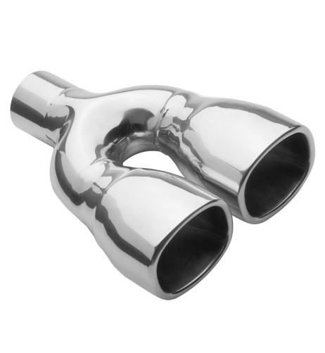 Terminale doppio Magnaflow Rolled Round 35170 entrata 2 25in 5 7cm