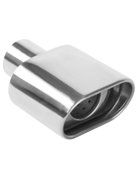 Terminale singolo Magnaflow Rolled Oblong 35175 entrata 2 25in 5 7cm