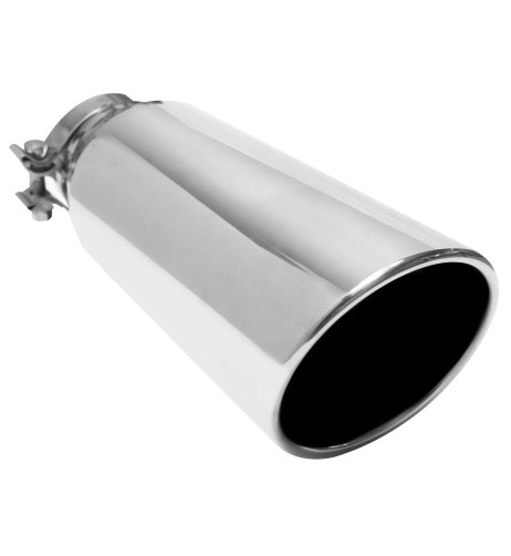 Terminale singolo Magnaflow Round rolled 35213 entrata 3 5in 8 9cm