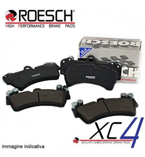 Set di pastiglie freno anteriori EBC Rosse per BMW X5 E53 EBCDP31036C -  BH40029 