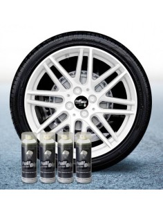 4 bombolette spray vernice removibile wrapping Full Dip Bianco opaco