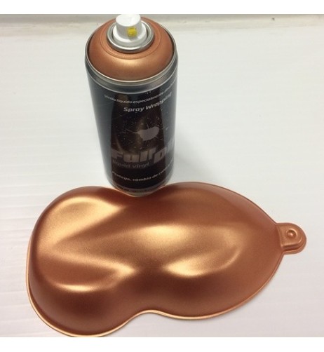4 bombolette spray vernice removibile wrapping Full Dip Bronzo metallizza