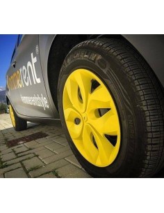 4 bombolette spray vernice removibile wrapping Full Dip Giallo opaco 2