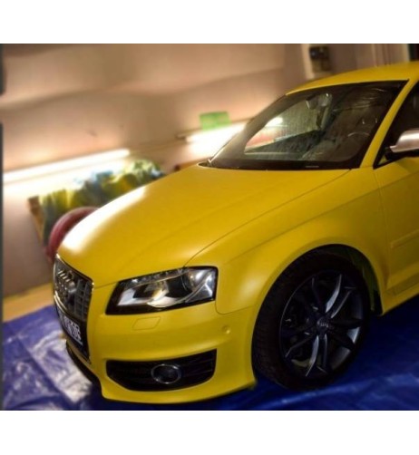 4 bombolette spray vernice removibile wrapping Full Dip Giallo opaco