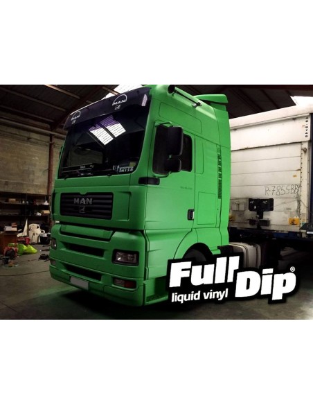 4 bombolette spray vernice removibile wrapping Full Dip Verde lime