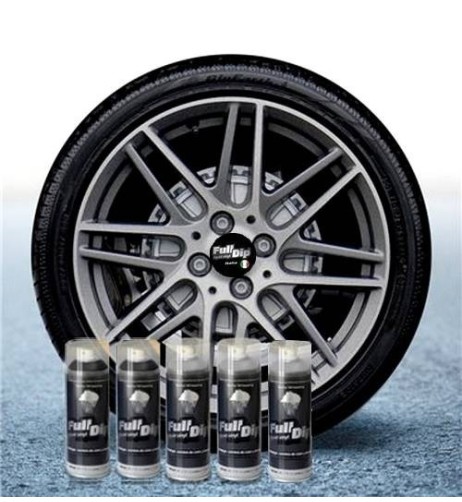 4 bombolette spray vernice removibile wrapping Full Dip Viola metallizzat