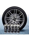 4 bombolette spray vernice removibile wrapping Full Dip - Viola metallizzato