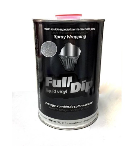 Barattolo vernice removibile Full Dip 1 litro Antracite Metallizzato