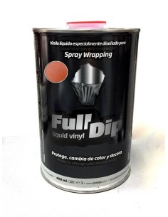 Barattolo vernice removibile Full Dip 1 litro Arancione Metallizzato