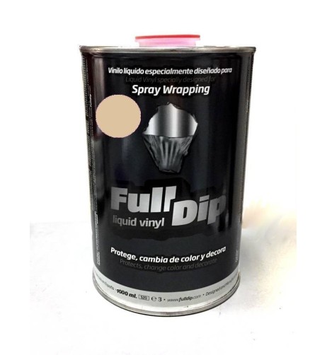 Barattolo vernice removibile Full Dip 1 litro Beige Militare