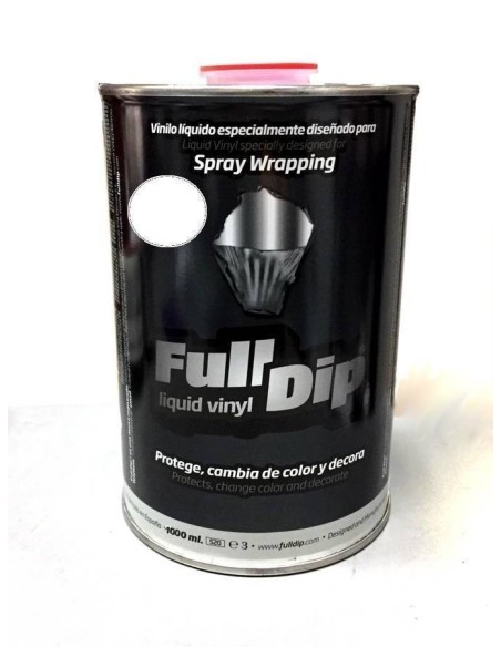 Barattolo vernice removibile Full Dip 1 litro Bianco Opaco