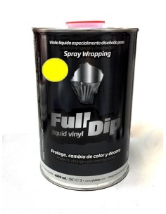 Barattolo vernice removibile Full Dip 1 litro Giallo Opaco