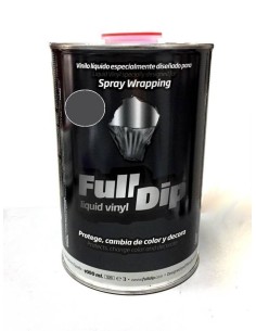 Barattolo vernice removibile Full Dip 1 litro Grigio Gun Metal Opaco