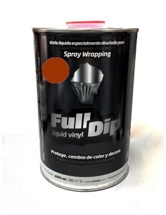 Barattolo vernice removibile Full Dip 1 litro Marrone Militare