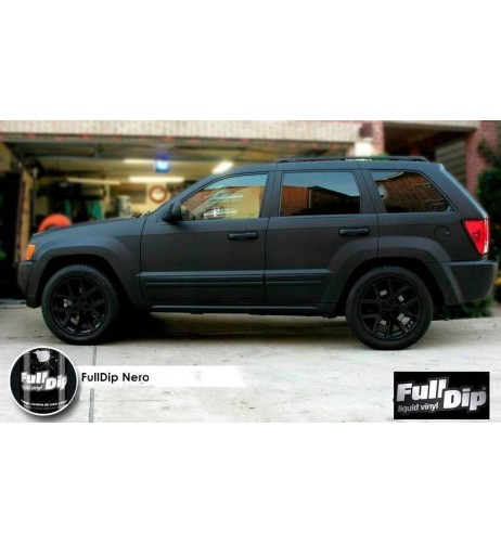 Barattolo vernice removibile Full Dip 1 litro Nero Opaco