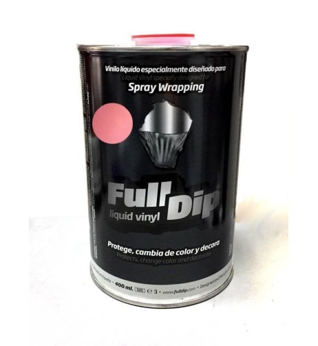 Barattolo vernice removibile Full Dip 1 litro Rosa Chick Metallizzato