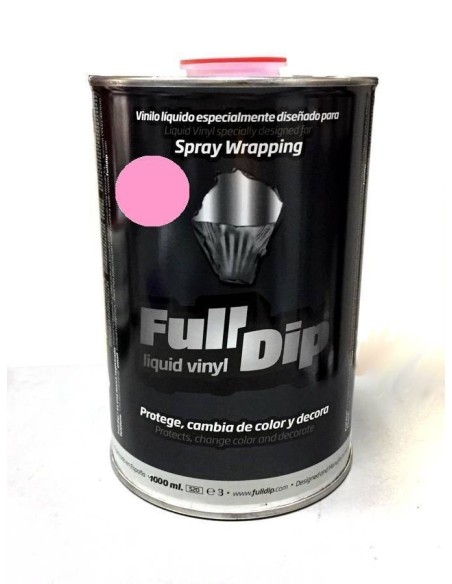 Barattolo vernice removibile Full Dip 1 litro Rosa Chick Opaco