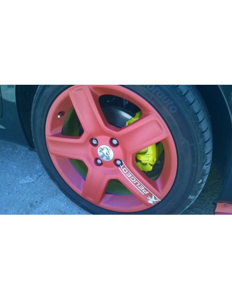 Barattolo vernice removibile Full Dip 1 litro Rosso Metallizzato