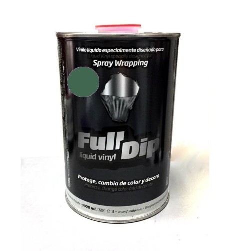 Barattolo vernice removibile Full Dip 1 litro Verde Militare