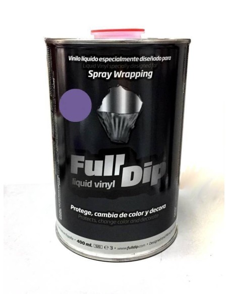 Barattolo vernice removibile Full Dip 1 litro Viola Metallizzato