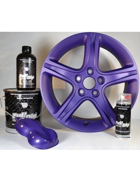 Barattolo vernice removibile Full Dip 1 litro Viola Metallizzato