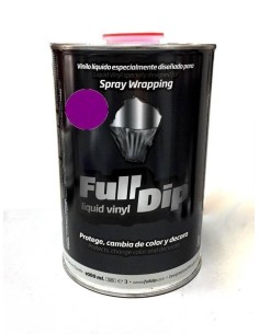 Barattolo vernice removibile Full Dip 1 litro Viola Opaco