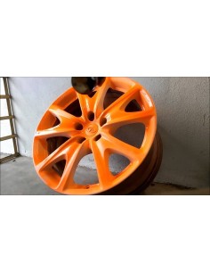 Kit vernice removibile spray wrapping Full Dip 4 cerchi Arancione fluo lu 2