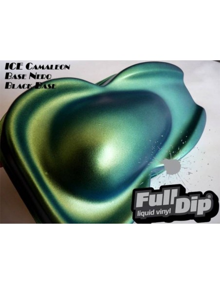 Kit vernice removibile spray wrapping Full Dip 4 cerchi Ice camaleon luci