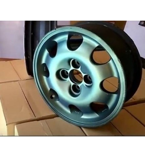 Kit vernice removibile spray wrapping Full Dip 4 cerchi Ice camaleon luci